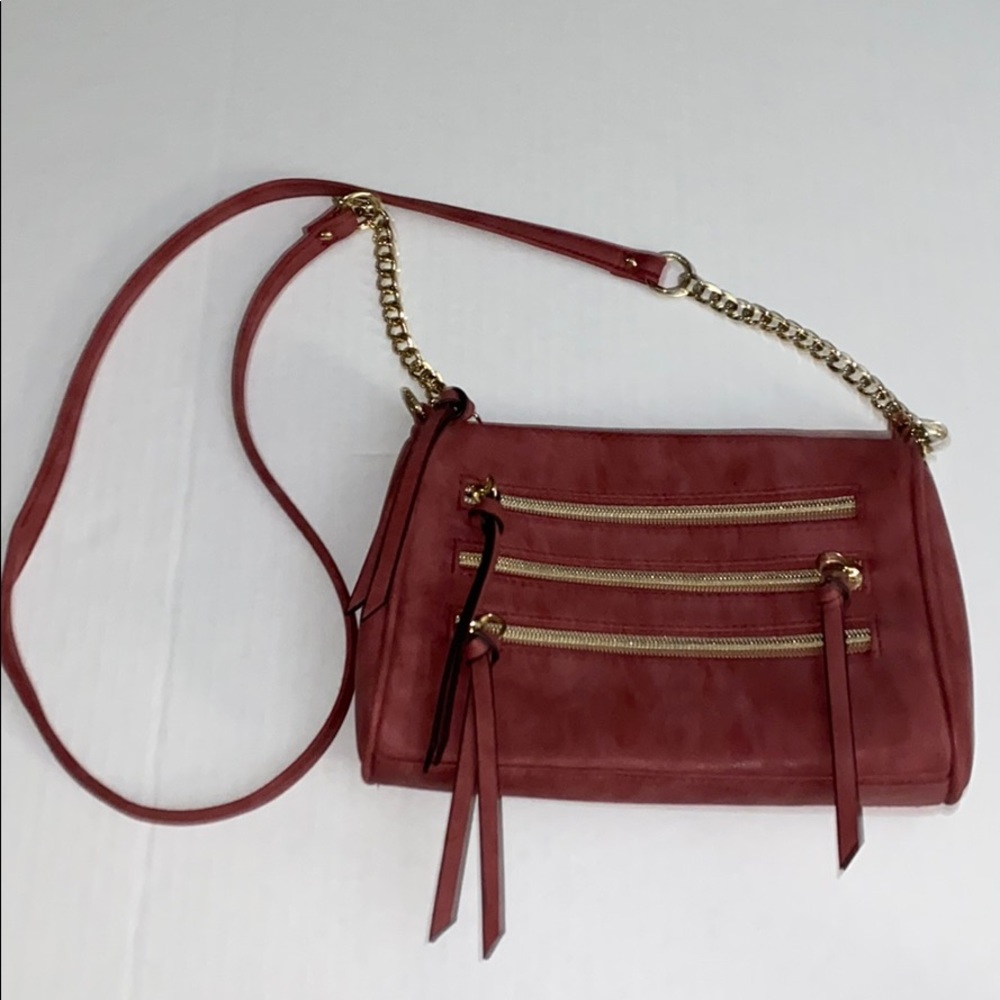 Pink/blush shoulder purse